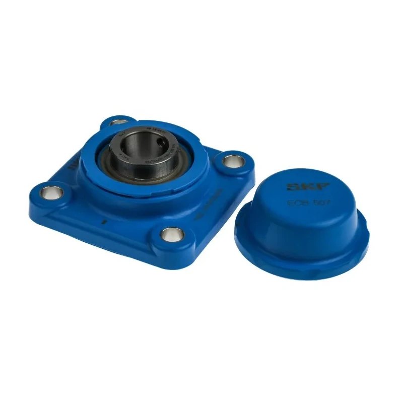 SKF Stainless Steel Square Flanged Bearing Unit 31.75 mm ID 4 Hole 125 mm Length F4BC 104-CPSS-DFH