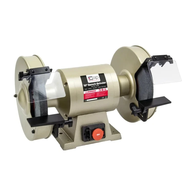 SIP Bench Grinder 250 mm Diameter, 230V AC, 750W Induction Motor with 20 mm Wheel Bore 07650