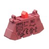 Idec HW Series Contact Block with 1 NC, Voltage Range 24V to 440V, Flashing Illumination HW-P01