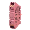 Idec HW Series Contact Block with 1 NC, Voltage Range 24V to 440V, Flashing Illumination HW-P01