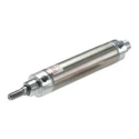 Norgren Pneumatic Roundline Cylinder 50mm Bore, 160mm Stroke, Double Acting Stainless Steel RT/57250/M/160