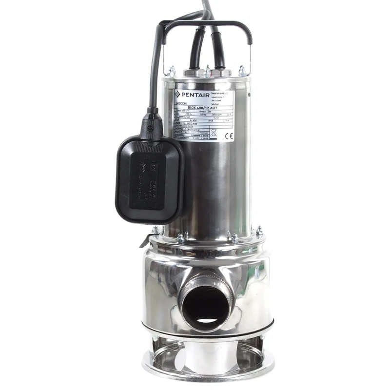 W Robinson And Sons 230V 1.6kW Stainless Steel Submersible Water Pump 400L/min 555057