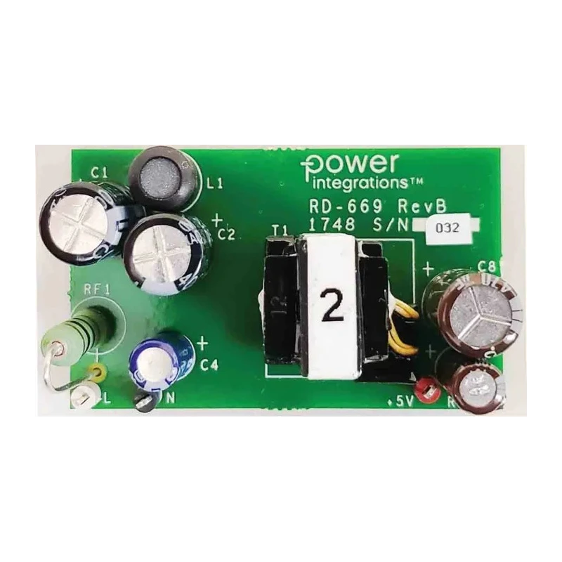 Power Integrations Power Supply Development Kit for Adapter 5 W 5 V Input 85-265 VAC RDK-669