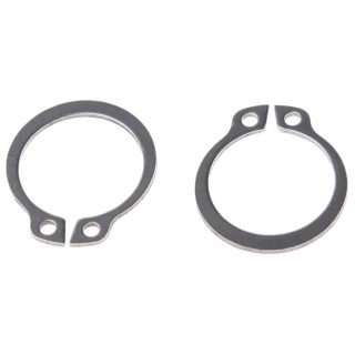 RS PRO Stainless Steel External Circlip 13.4 mm Groove Diameter, 16 mm Shaft Diameter 209-6659