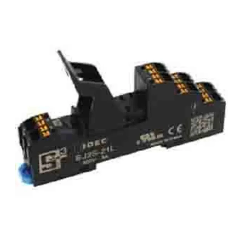 Idec 8 Way 300V AC DIN Rail Relay Socket Push-in Terminal for RJ & RF2S SJ2S-21L