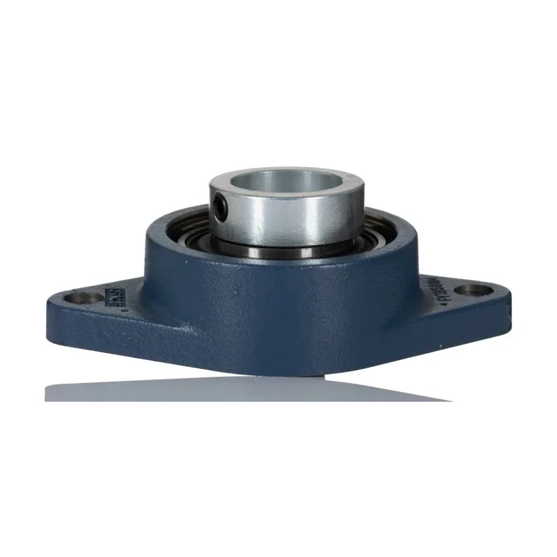 SKF Flange Bearing Unit with Oval Cast Iron Housing, Cylindrical Bore 40 mm ID, Eccentric Locking Collar, 19 kN FYTB 40 FM