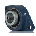 SKF Flange Bearing Unit with Oval Cast Iron Housing, Cylindrical Bore 40 mm ID, Eccentric Locking Collar, 19 kN FYTB 40 FM