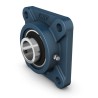 SKF 4 Hole Cylindrical Flange Bearing Unit Cast Iron Housing 100 mm ID FYJ 100 TF