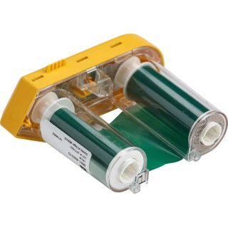 Brady Green Label Printer Ribbon 50.8 mm Width, 22.86 m Length, Wax Resin Material M61-R10010-GN