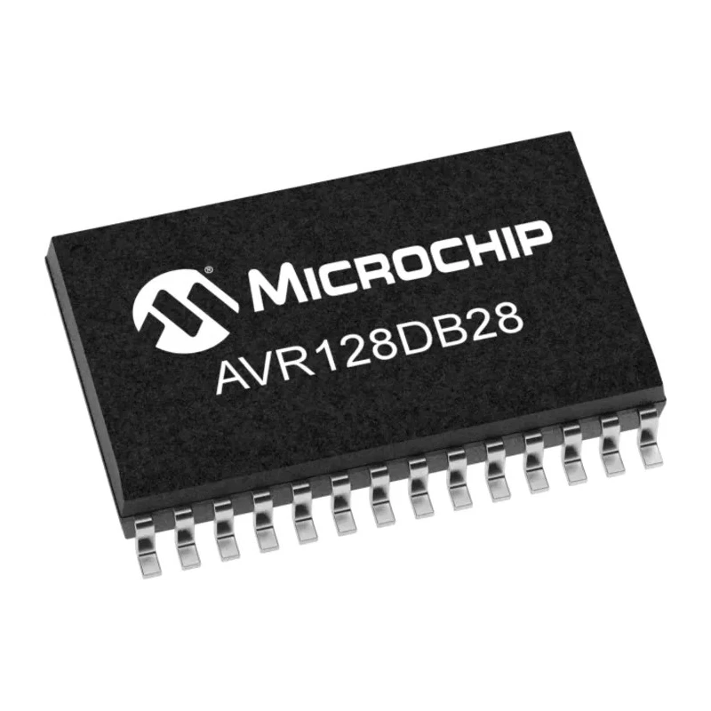 Microchip 8 bit AVR DB Microcontroller 24 MHz 128kB FLASH 28-Pin SSOP AVR128DB28-I/SS