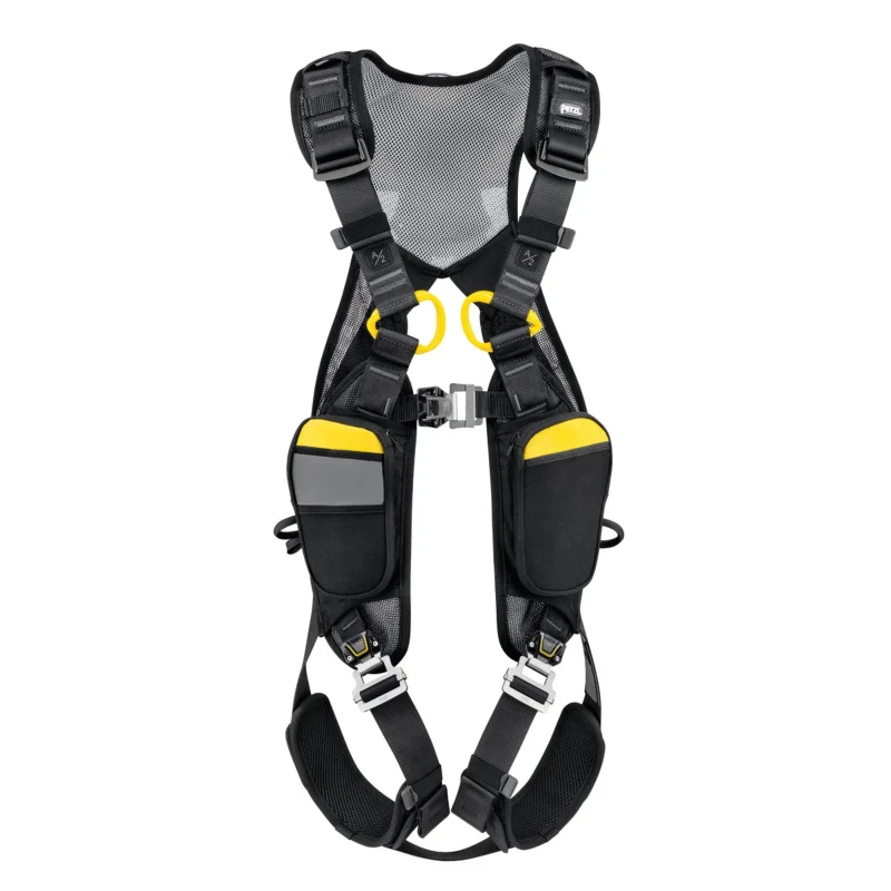 Petzl Safety Harness Size 1, 100 kg Weight Capacity, Polyester & Steel Material C073EA01