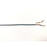 RS PRO 2 Core Power Cable Blue White 0.5mm² 300V 70°C Polyvinyl Chloride 100m 209-7981