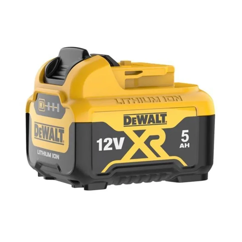 DeWALT 5 Ah 12V Power Tool Battery Compatible with 10.8V and 12V XR Platforms DCB126-XJ