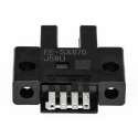 Omron Through Beam Photoelectric Sensor, Fork Style, 5 mm Detection Range, NPN Output, IP50, 24V DC EE-SX670