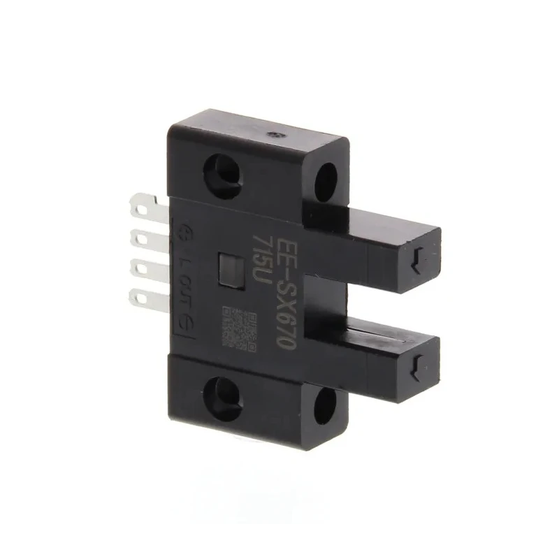 Omron Through Beam Photoelectric Sensor, Fork Style, 5 mm Detection Range, NPN Output, IP50, 24V DC EE-SX670