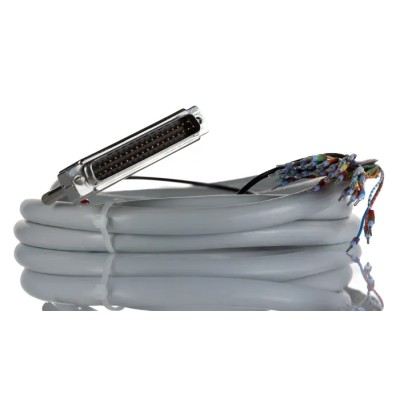 Phoenix Contact Serial Cable Male D-Sub 37-Pin Unterminated 2 m Semi-Rigid Polyvinyl Chloride 2926603