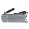 Phoenix Contact Serial Cable Male D-Sub 37-Pin Unterminated 2 m Semi-Rigid Polyvinyl Chloride 2926603