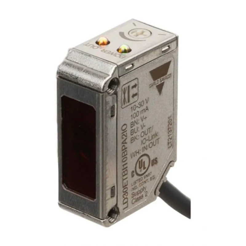 Carlo Gavazzi Diffuse Photoelectric Sensor Block Sensor 1 m NPN/PNP IP69K 