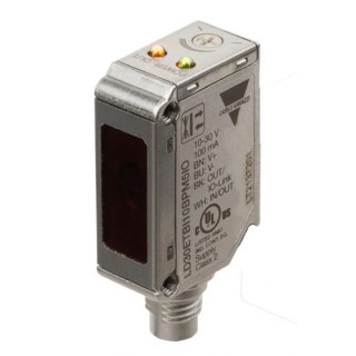 Carlo Gavazzi Diffuse Photoelectric Sensor, Block Sensor, 1 m Detection Range, NPN/PNP Output, IP69K Protection 
