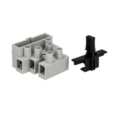 RS PRO Fuse Terminal Block, 3-Way, 10mm² Wire, 16A Screw Mount, Polyamide 66 Housing, Tin Plated Brass Inserts 209-7561