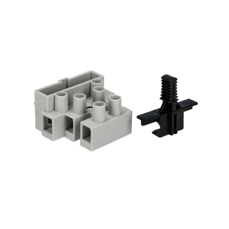 RS PRO Fuse Terminal Block, 3-Way, 10mm² Wire, 16A Screw Mount, Polyamide 66 Housing, Tin Plated Brass Inserts 209-7561