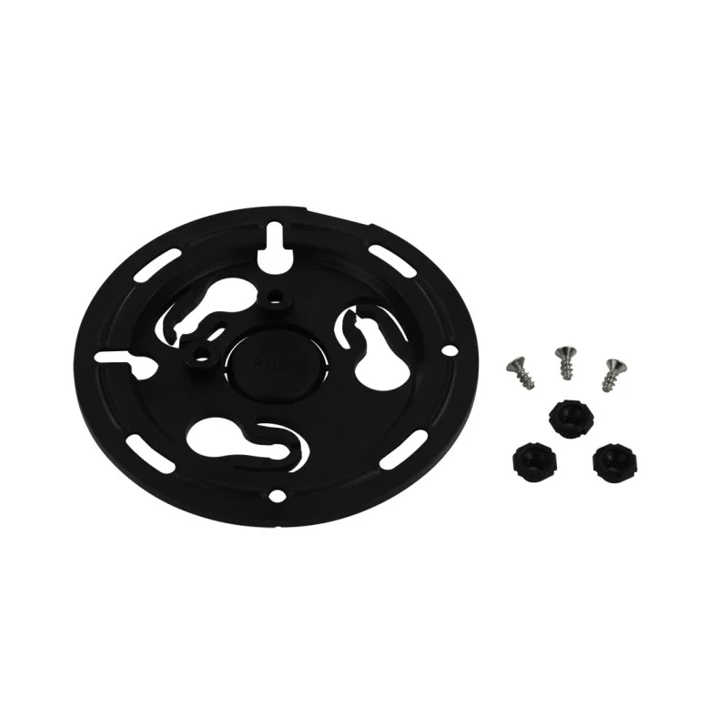 CAMDENBOSS Plastic Enclosure Accessory Mounting Bracket 98.5 mm x 98.5 mm x 98.5 mm CBWMC-BK