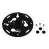 CAMDENBOSS Plastic Enclosure Accessory Mounting Bracket 98.5 mm x 98.5 mm x 98.5 mm CBWMC-BK