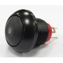 RS PRO Illuminated Momentary Push Button Switch Panel Mount 13.6 mm Cutout SPST Green LED IP67 36V dc 250V ac 209-9105