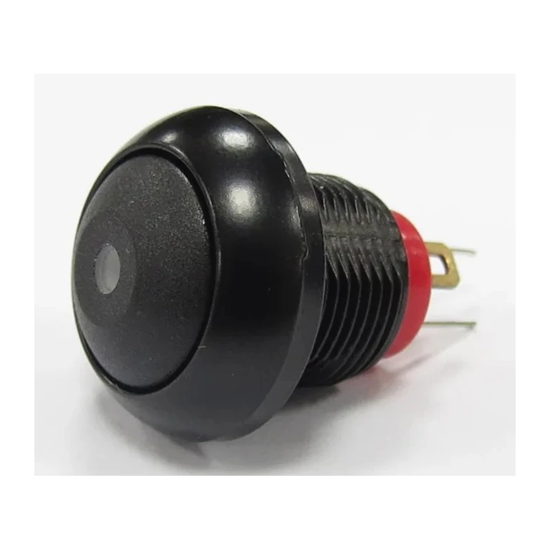 RS PRO Illuminated Momentary Push Button Switch Panel Mount 13.6 mm Cutout SPST Green LED IP67 36V dc 250V ac 209-9105