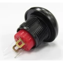 RS PRO Illuminated Push Button Switch, Momentary, Panel Mount, 13.6 mm Cutout, SPST, Red LED, IP67, 36 V DC, 250 V 209-9103