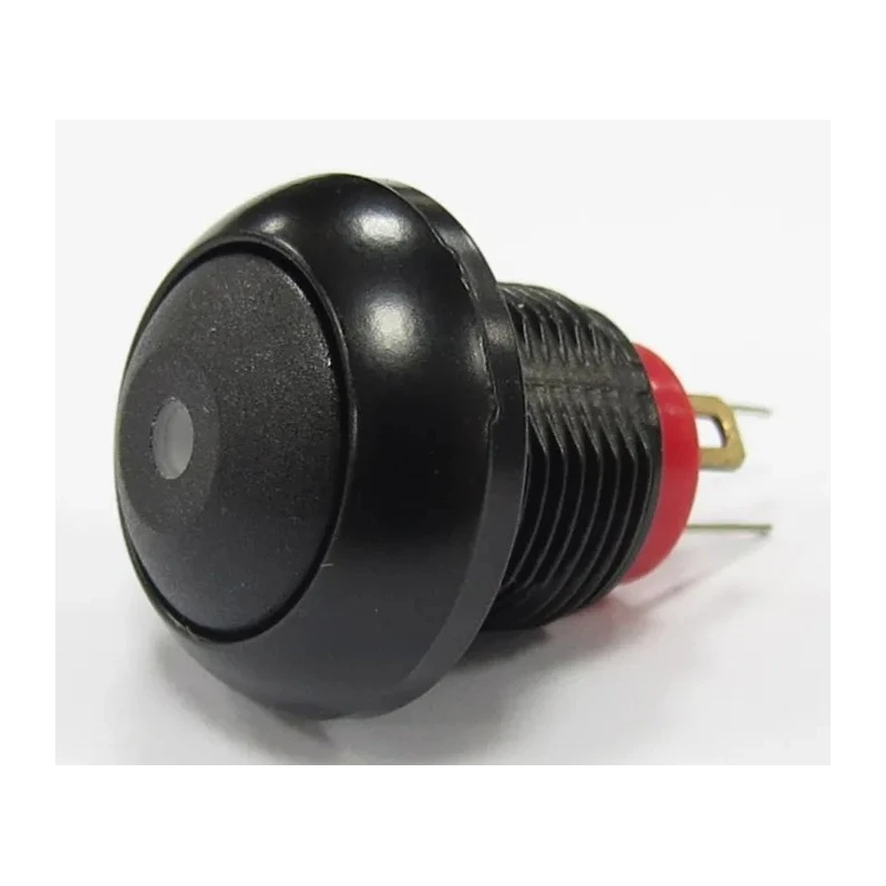 RS PRO Illuminated Push Button Switch, Momentary, Panel Mount, 13.6 mm Cutout, SPST, Red LED, IP67, 36 V DC, 250 V 209-9103