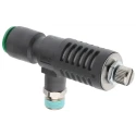SMC Adjustable Exhaust Valve 1 Mpa Maximum Operating Pressure 1/8 in Male Connections ASV310F-01-08S