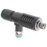 SMC Adjustable Exhaust Valve 1 Mpa Maximum Operating Pressure 1/8 in Male Connections ASV310F-01-08S