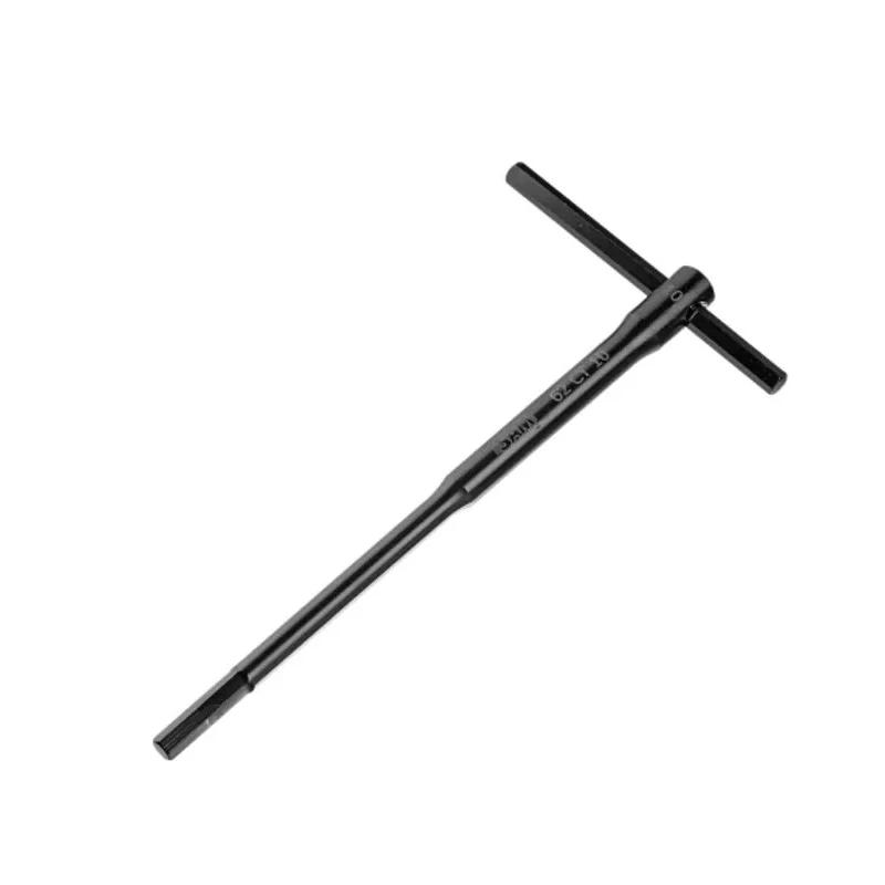 SAM T Metric Hex Key with Hex Size 6 mm, Long Arm, Hex End Type, Made in France 62-CT6