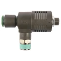 SMC Adjustable Exhaust Valve with Threaded 3/8 in Connections, Resin Body, 1 MPa Max Operating Pressure ASV510F-03-10S