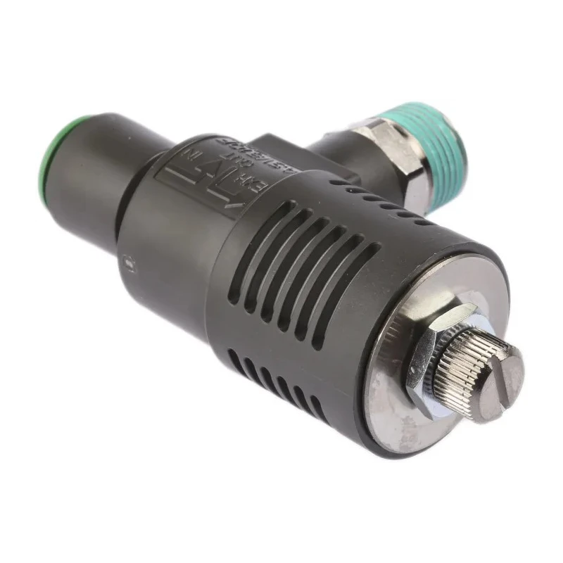 SMC Adjustable Exhaust Valve with Threaded 3/8 in Connections, Resin Body, 1 MPa Max Operating Pressure ASV510F-03-10S