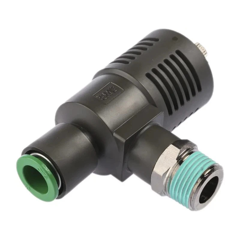 SMC Adjustable Exhaust Valve with Threaded 3/8 in Connections, Resin Body, 1 MPa Max Operating Pressure ASV510F-03-10S