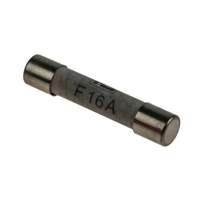 RS PRO 16A Fast Acting Ceramic Cartridge Fuse, 6.3 x 32 mm, 500V AC 209-9298