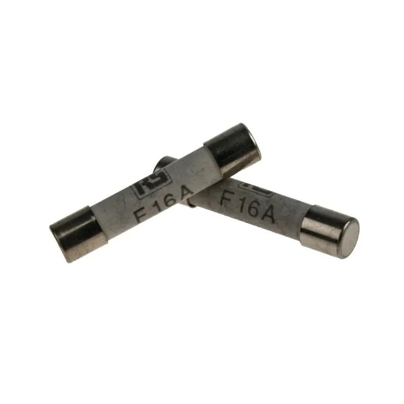 RS PRO 16A Fast Acting Ceramic Cartridge Fuse, 6.3 x 32 mm, 500V AC 209-9298