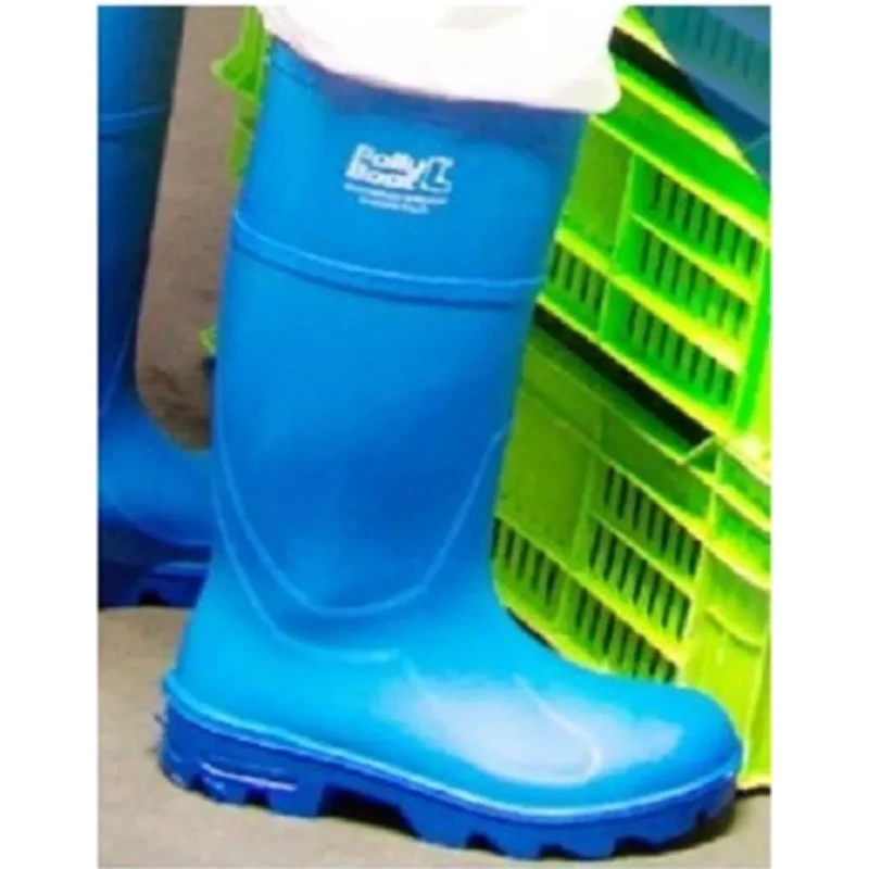 Pollyboot Unisex Steel Toe Capped Safety Boots Size UK 7 EU 41 PO-41