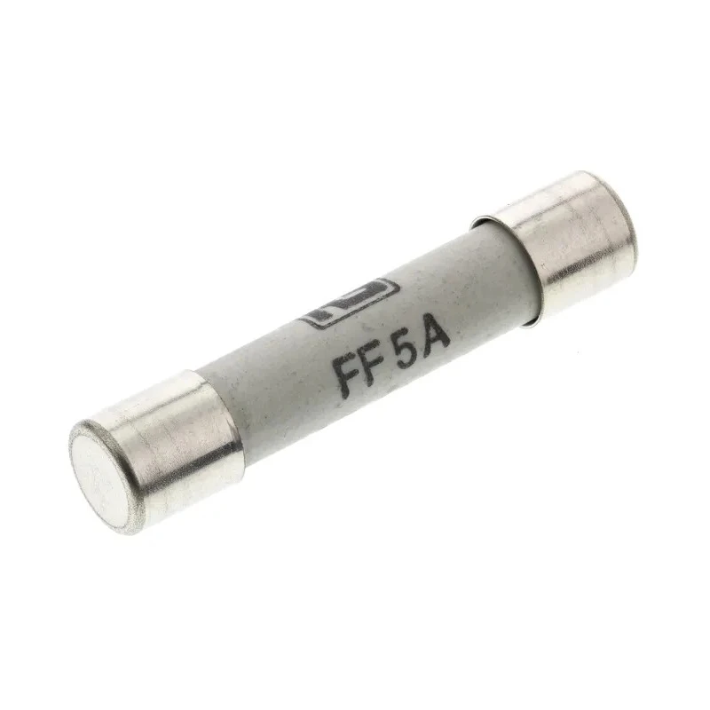 RS PRO 5A FF Ceramic Cartridge Fuse 6.3 x 32 mm 600V AC Super Fast Acting 209-9383