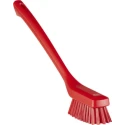 Vikan Red Scrubbing Brush with 46 mm Polybutylene Terephthalate Bristle Length 41854