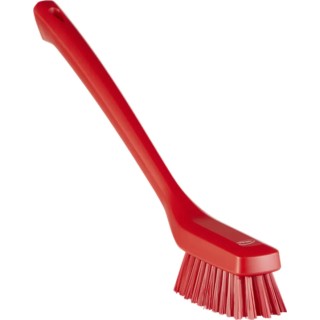 Vikan Red Scrubbing Brush with 46 mm Polybutylene Terephthalate Bristle Length 41854