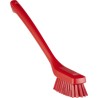 Vikan Red Scrubbing Brush with 46 mm Polybutylene Terephthalate Bristle Length 41854