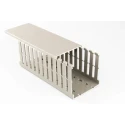 Betaduct 1045 Grey Open Slot Cable Trunking W75mm x D50mm x L2m Polyvinyl Chloride France 