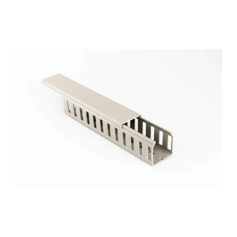 Betaduct Cable Trunking Grey Open Slot W50mm x D75mm x L2m Polyvinyl Chloride 1046