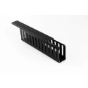 Betaduct Cable Trunking Black Closed Slot W50mm x D75 mm x L2 m Noryl 2345 W50mm