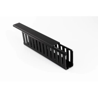 Betaduct Cable Trunking Black Closed Slot W50mm x D75 mm x L2 m Noryl 2345 W50mm