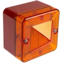 e2s Amber Xenon Flashing Beacon 230V AC/DC Surface Mount IP66 