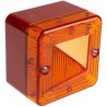 e2s Amber Xenon Flashing Beacon 230V AC/DC Surface Mount IP66